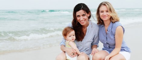 Donación de semen para parejas lesbianas