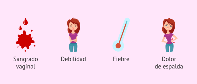 Posibles síntomas de aborto
